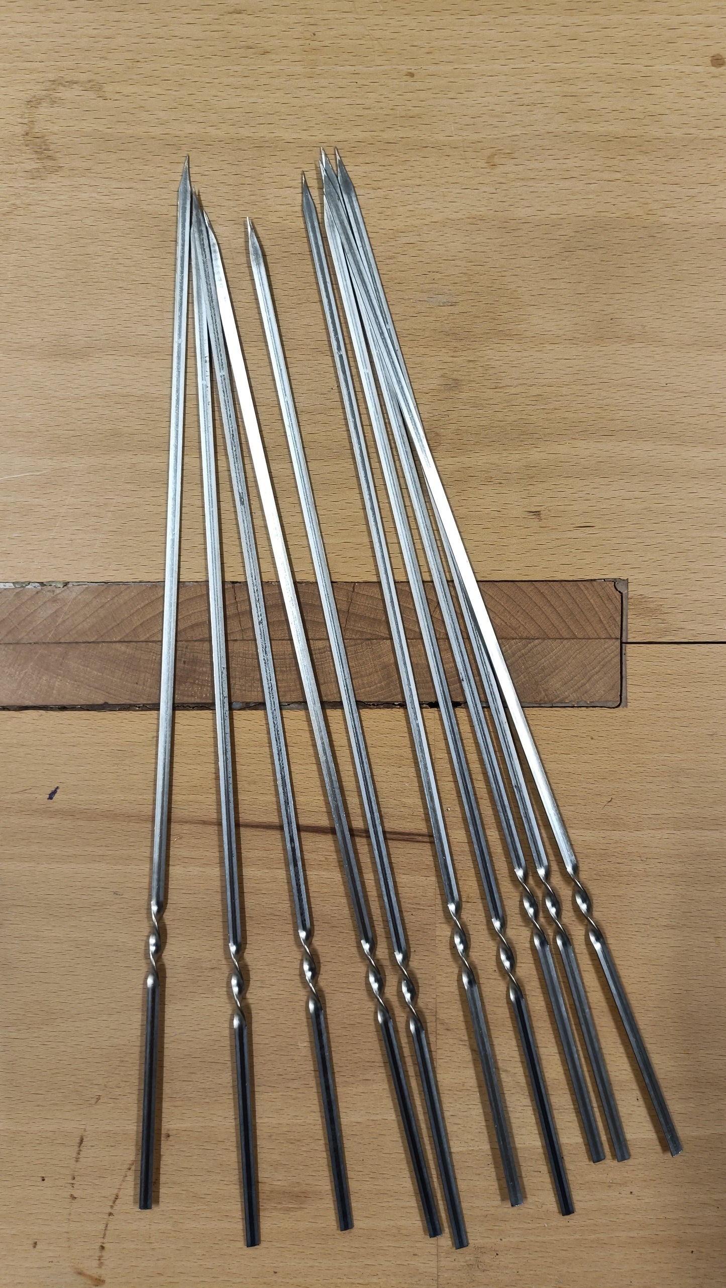 Stainless Steel 40cm Skewers (Pack of 10)