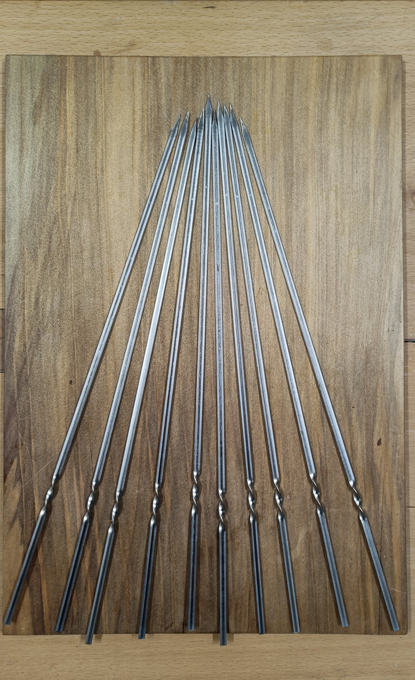Stainless Steel 40cm Skewers (Pack of 10)