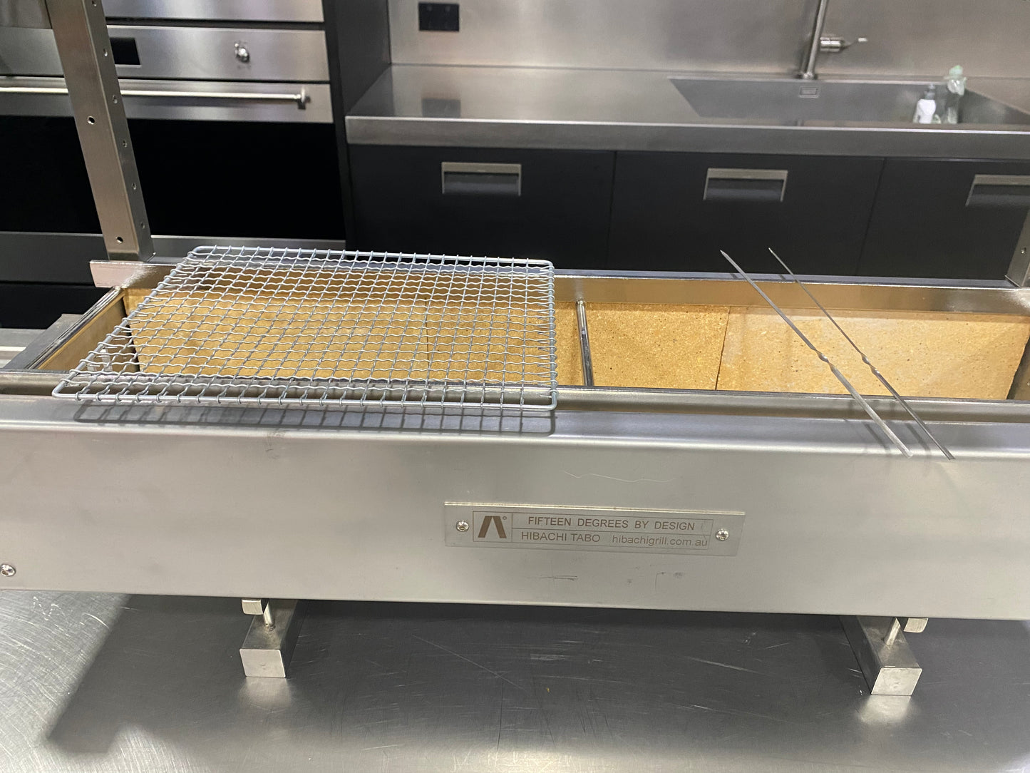 Hibachi Tabo Commercial Yakitori Rail