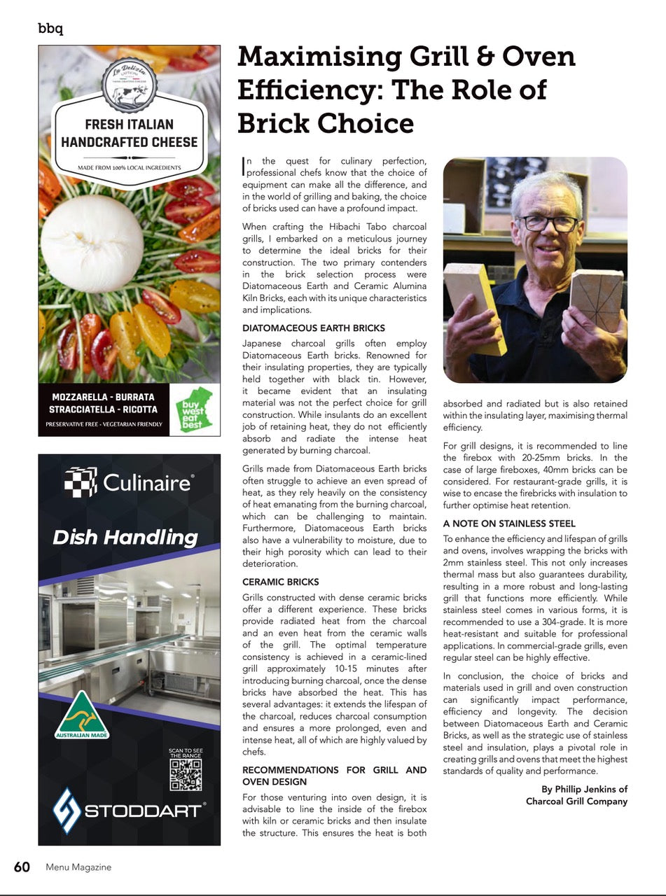 Maximising Grill & Oven Efficiency: The Role of Brick Choice