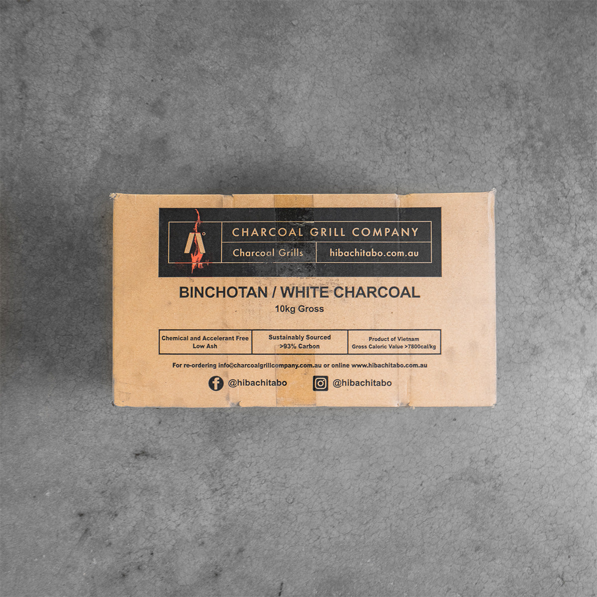 CGC Binchotan Charcoal - Eucalyptus 10 kg